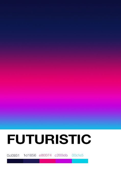 Neon Gradient Palette, Neon Branding Design, Futuristic Colour Palette, Color Gradient Palette, Futuristic Color Palette, Neon Color Scheme, Neon Color Palette, Neon Gradient, Neon Colour Palette