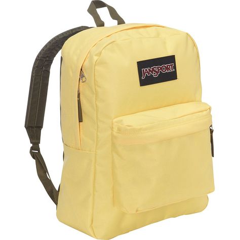 JanSport JanSport SuperBreak Backpack (33 CAD) ❤ liked on Polyvore featuring bags, backpacks, jansport backpack, beige bag, jansport bags, jansport daypack and knapsack bags Mochila Jansport, Jansport Superbreak Backpack, Puppy Backpack, Mk Handbags, Animal Bag, Mk Bags, Cute Backpacks, Jansport Backpack, Girl Backpacks