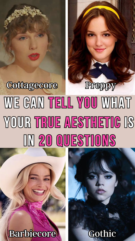 Whether you consider your aesthetic gothic, barbiecore, trendy, or preppy, this quiz will reveal your true aesthetic. Types Of Aesthetics List Core, Cute Dress Outfits Aesthetic, Non Revealing Outfits, Fashion Styles Types Aesthetic, Girls Girl Aesthetic, Different Girl Aesthetics, Types Of Girls Aesthetic, Different Aesthetics Fashion Types, Different Types Of Aesthetics Fashion