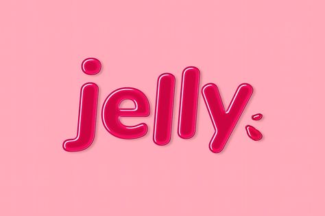 Jelly embossed typography jelly psd word | free image by rawpixel.com / Aum Embossed Typography, Exhibition Room, Alphabet Font, Word Free, Bold Fonts, Calligraphy Fonts, Jelly Beans, Free Illustrations, Free Image