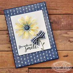 Birthday Card Ideas For Women, Daisy Delight Stampin' Up, Birthday Card Ideas, Daisy Cards, Making Greeting Cards, Spring Cards, Su Cards, Punch Cards, Flowers Pink