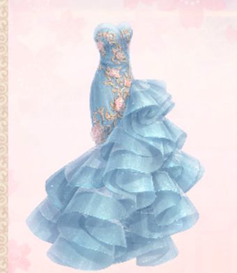 Strapless Mermaid Dress, Vestidos Anime, Dream Necklace, Love Nikki, Dream Makeup, Nikki Dress, The Pigeon, Dress Design Drawing, Dress Design Sketches