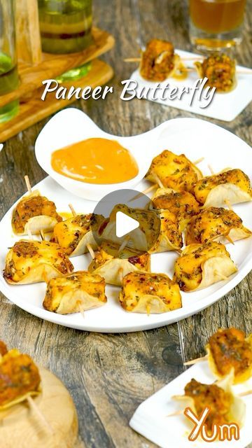 Yum on Instagram: "Paneer Butterfly 

#reels #snacks #tasty #homemade" Paneer Starter Recipes, Paneer Starters, Veg Starter Recipes, Veg Starters, Paneer Snacks, Starter Recipes, Veg Food, Starters Recipes, Fair Food Recipes