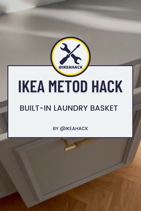 Ikea Metod Laundry, Ikea Laundry Room Hack, Ikea Laundry Basket, Kitchen Frames, Ikea Laundry, Ikea Built In, Laundry Rack, Laundry Solutions, Basket Uses