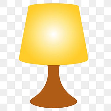 Table Clipart, Lamp Illustration, Lamp Clipart, Lamp Png, Lamp Cartoon, Yellow Table Lamp, Hand Painted Table, Yellow Candles, Table Lamp Office