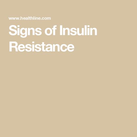 Signs of Insulin Resistance Insulin Resistance Symptoms, Insulin Resistant, Decrease Appetite, Health Insurance Plans, Lower Blood Sugar, Insulin Resistance, Clinical Trials, Health Diet, Blood Sugar