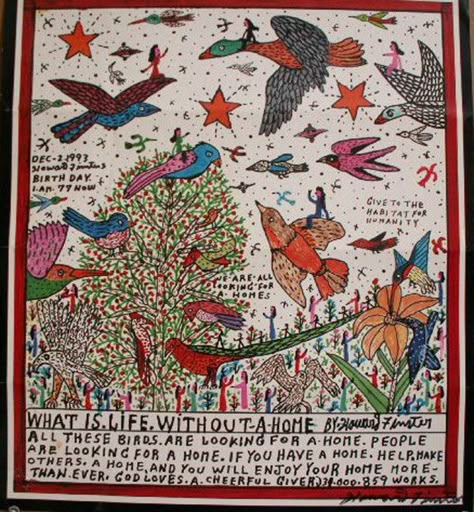 Howard Finster | Sacred Art Pilgrim Collection: Artists | Sacred ... Howard Finster, Cobra Art, Animal Illustration Art, Out Of My Comfort Zone, Bird Quilt, Intuitive Art, Happy Hump Day, China Art, Whimsical Illustration