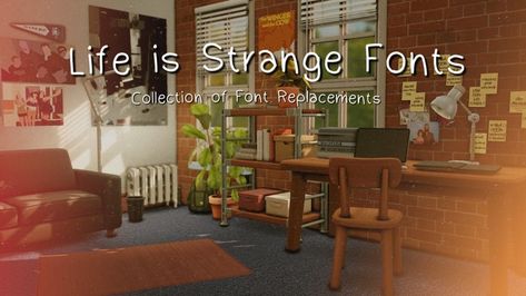 Ts4 Life Is Strange Cc, Sims 4 90s House, Sims 4 Font Override, Sims 4 Nostalgia Cc, Sims 4 Filter, Sims 4 Realistic Cc Furniture, Ts4 Reshade Preset, Ts4 Gshade Preset, Life Is Strange Sims 4 Cc