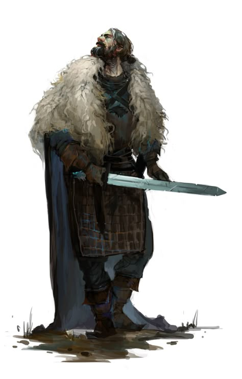 Bornländer Eddard Stark, Grey Warden, Nordland, Local Hero, Hakone, Human Male, Vogue Australia, Rpg Characters, Arte Fantasy