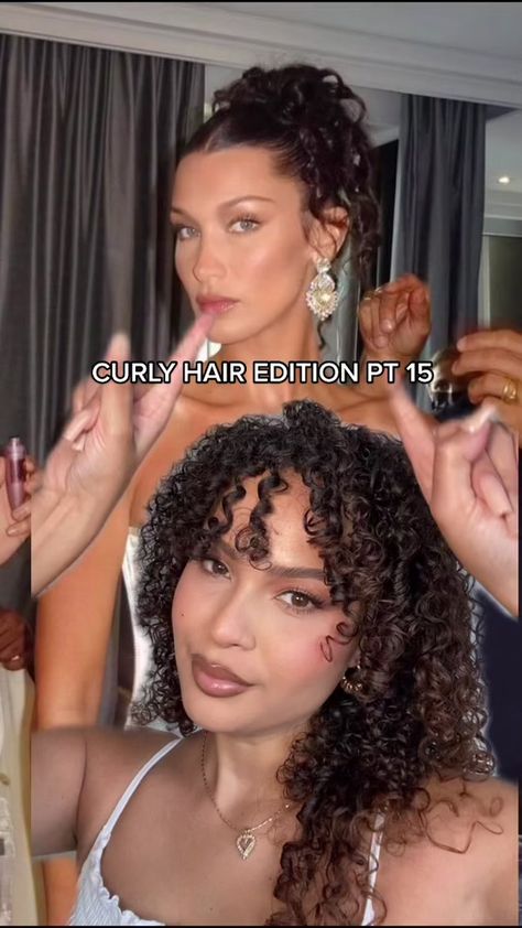 #hairstyletutorials Hashtag Videos on TikTok 30th Birthday Outfit Ideas, Clean Makeup Look, Curly Hair Up, Viral Makeup, Curly Hair Care Routine, Mixed Curly Hair, Classy Hairstyles, Curly Hair Videos, Curly Wedding Hair