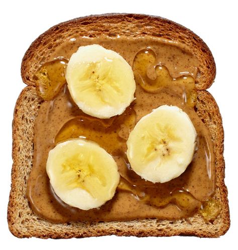 Fruit Toast, Morning Toast, Banana Toast, Banana Sandwich, Preworkout Snack, Banana Slices, Healthy Honey, Food Png, Fruit Breakfast