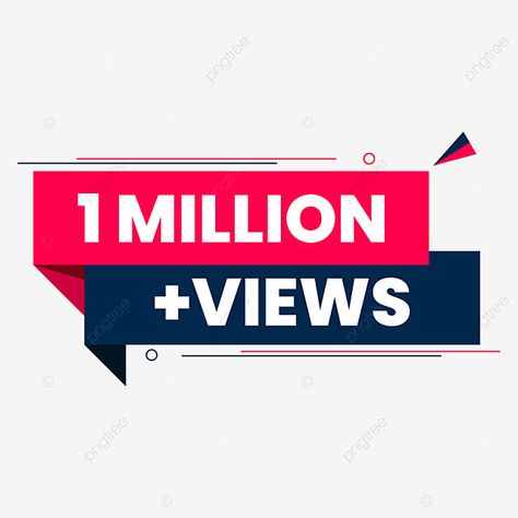 1 Million Views, Youtube Banner Backgrounds, Youtube Banner, Galaxy Phone Wallpaper, Youtube Banners, Youtube Thumbnail, One Million, Png Vector, Hd Backgrounds