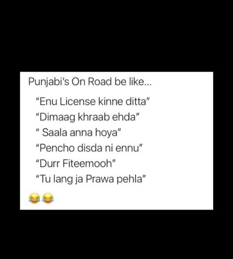 Punjabi Memes Funny, Funny Punjabi Quotes, Punjabi Funny Quotes, Punjabi Jokes, Really Funny Quotes, Punjabi Funny, Funny Quotes In Hindi, Funny Snaps, Desi Jokes