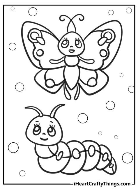 29 Caterpillar Coloring Pages Caterpillar Coloring Page, Cupcake Liner Crafts, Colors For Toddlers, Desert Animals, Ocean Crafts, Paper Mate, Animal Crafts For Kids, Printable Coloring Sheets, Paper Plate Crafts