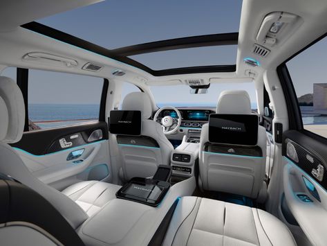 What it's like inside Mercedes-Maybach's new ultra-luxury SUV Gls Mercedes, Maybach S600, Luxe Auto's, مرسيدس بنز, Mercedes Benz Maybach, Bmw X7, Luxury Car Interior, Mercedes Maybach, White Car