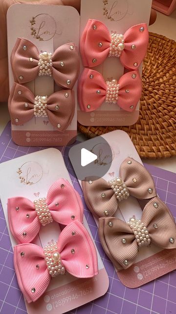 Diy Hair Bows, Diy Hairstyles, Hair Bows, Hair Accessories, Hair