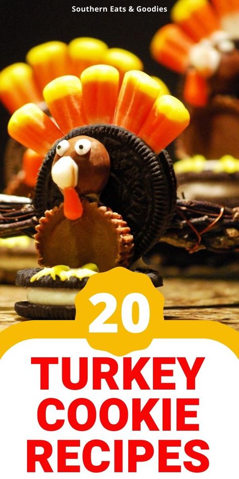 Turkey Brownies, Tootsie Pop Crafts, Easy Turkey Cookies, Donut Turkey, Fun Turkey Desserts, Thanksgiving Themed Cookies, Best Thanksgiving Cookies, Thanksgiving Cookies For Kids, Turkey Desserts For Kids