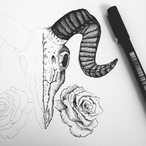 ram skull tattoo stippling - Google Search: Tattoo Stippling, Ram Skull Tattoo, Stippling Tattoo, Lion Skull, Tattoo Catalog, Tattoo Lion, Stippling Art, Ram Skull, Google Google