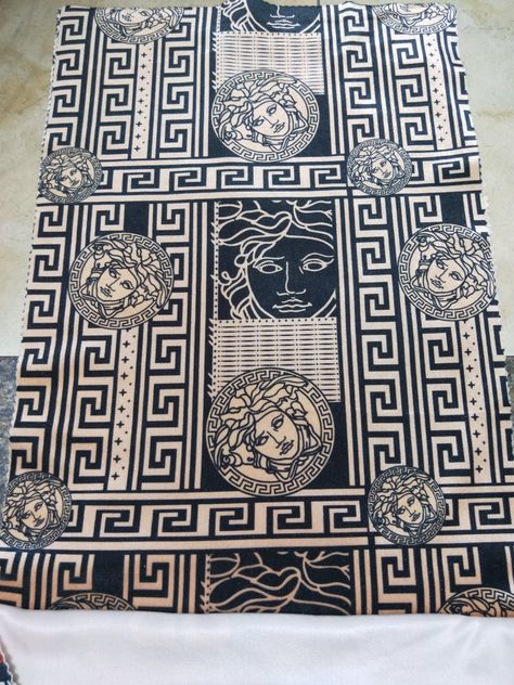 Versace Wallpaper, Velvet Fabric, Balenciaga, Versace, Pajamas, Shirt Designs, Velvet, Couture, Fabric