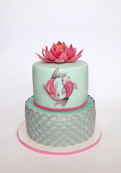 Pisces Party Theme, Pisces Cake Ideas, Piscis Cake, Pisces Birthday Cake, Zodiac Cakes, Pisces Cake, Zodiac Cake, Pisces Queen, Adult Slumber Party