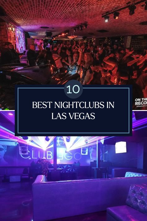 Discover the ultimate night out in Las Vegas with this expertly curated list of the top 10 nightclubs. From the explosive beats of world-renowned DJs to the elegance of Carmen Camacho elevated to extravagant cocktail lounges, each club promises a unique experience. Whether it's the energetic vibes at On The Record or the mysterious ambiance of Club Ego Afterhours, these clubs will keep your nights alive. Get ready to dance, mingle, and create memories in Sin City. Your unforgettable Las Vegas adventure starts here. Vegas Night Club, Best Clubs In Vegas, Best Dance Clubs In Vegas, Best Strip Clubs In Vegas, Las Vegas Hotels On The Strip, Vegas Nightlife, Las Vegas Night Clubs, Zouk Night Club Las Vegas, Las Vegas Food