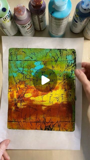 Vikki Reed on Instagram: "Gelli Plate Printing Trees with Pattern Paper and a DIY Tyvek Stencil - Part 1, I made a second print which will be featured in a second video!  I’m trying to honor the requests to slow things down…#gelliplateprinting #gelliplate #gelplate #gelplateprinting #vikkireedart #artheals #trees #azartist #phoenixartist #collagepaper #tyvekstencil" Gelli Printing Art Lesson, Gelli Plate Printing Christmas, Gel Plate Printing Tutorials, Geli Plate Printing, Gelli Plate Cards, Gelli Printing Tutorials, Gelli Printing Techniques, Gel Prints, Gelli Plate Techniques