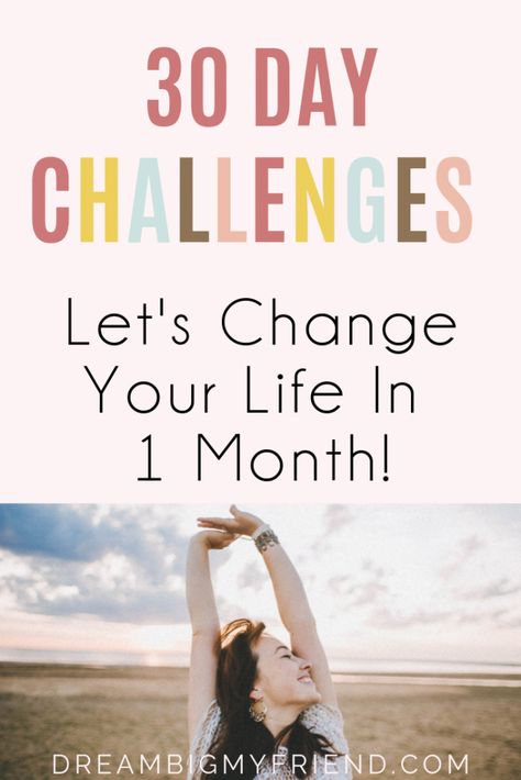 30 Day Challenges, Challenge 30 Day, Excited About Life, Challenge Ideas, 30 Day Health Challenge, Happiness Challenge, February Nails, Feeling Excited, Daily Challenges