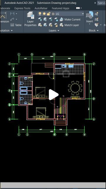 PTS CAD EXPERT on Instagram: "✅Automatic dimension grid line & center line with one click in AutoCAD with YQArch | For professional courses install our application “PTS CAD Expert” on Android & IOS store   @naseermallik @prashantkumar_saini   YouTube▶ PTS CAD EXPERT What’s app - +918199929888 www.ptscadexpert.com ptscadexpert@gmail.com . . . . . . . . . . . . . #sketchup #autocad #sketchuppro #enscape3d #architectures #sketchup3d #designing #jhspowerbar #3d #designing #design #architecture #reels #instagram #reelsinstagram #trending #viral #love #explore #instagood #explorepage #tiktok #reelitfeelit #shortsclip #shortscraft #youtube #youtuber #subscribe #shortsadoptme #shortsroblox" Youtuber Subscribe, 3d Autocad, Autocad Revit, Two Story House Design, Center Line, Reels Instagram, Two Story Homes, Cad Drawing, Story House