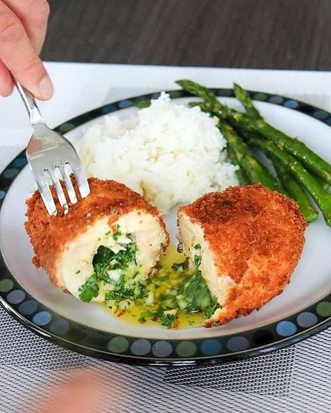 Kotleta po Kyivsky | Traditional Fried Chicken Dish From Ukraine, Eastern Europe | TasteAtlas Ukraine Dishes, Chicken Kiev Recipe, Chicken Kiev, Sunday Suppers, Chicken Dish, Herb Butter, Eastern Europe, Kiev, Chicken Dishes