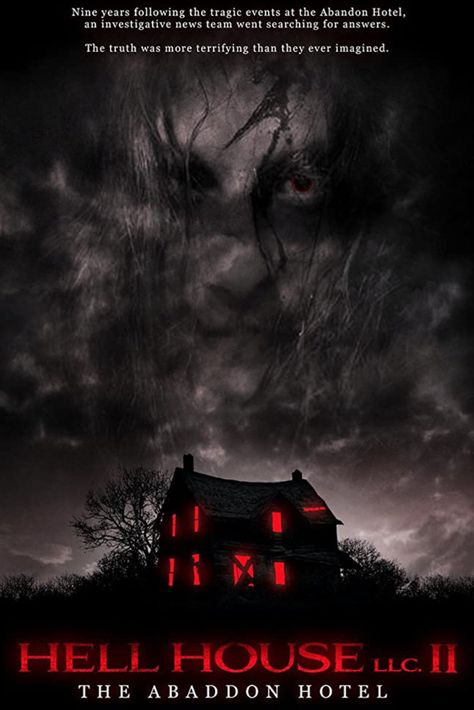 Now watching on Shudder for Ghosts Did It: Hell House LLC 2: The Abaddon Hotel. I recently watched the first movie in the trilogy and I realized they filmed it at a haunted house attraction an hour away from my house. So last weekend, I went there with one of my friends, and it was pretty awesome. They don’t use any of the storyline from the movies, and just present it as a haunted hotel, but the layout is essentially the same and it was pretty cool walking through what was once a movie set. Hell House Llc, Abandoned Hotels, 2018 Movies, Best Horror Movies, English Movies, Best Horrors, Horror Movie Posters, All Movies, Halloween Movies