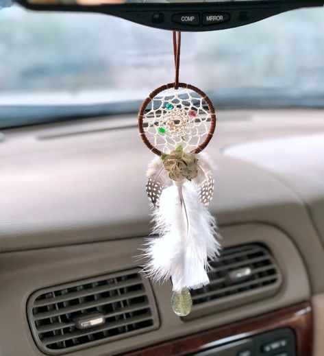 Car Accessories Hippie, Car Decorating, Car Hanging Accessories, Boho Dream Catcher, Car Dream, Beautiful Dream Catchers, Dream Catcher Wall Hanging, New Car Accessories, Car Things