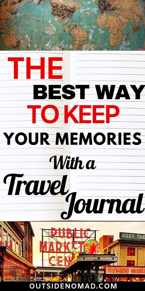 A well-structured Travel Journal is the most important thing you can do to anchor in all those great experiences into memories.  Take your journaling to the next level with these great travel journal ideas.  How to write the best travel journal.    #bulletjournal Travelers Journal Ideas, Travel Journal Ideas Travelers Notebook, Around The World Cruise, Best Travel Journals, Travel Journal Ideas, Travel Elements, Vacation Journal, Travelers Journal, Journal Tips