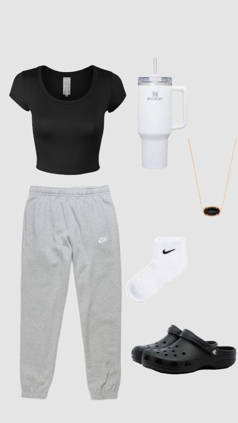 Cute outfit Tuta Nike, Nike Sweatpants Outfit, Sweatpants Outfits, Sweatpants Outfit, Nike Sweatpants, Cute Outfit, Nike Outfits, Cute Outfits, Sweatpants