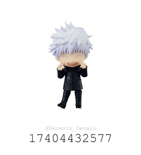 #Roblox #Decals #GojoSatoru #JujutsuKaisen #Anime Royale High Journal Decal Codes, Jjk Roblox Decal Id, Anime Decal Codes, Roblox Codes For Faces, Rh Pfp, Rh Decals, Id Roblox, Kitty Pillow, Roblox Ids