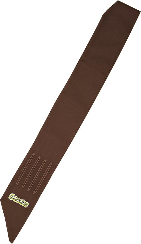 PRICES MAY VARY. Brownies logo on the sash Worn diagonally around the body No need for a badge sash pin Display hard-earned Brownies badges with pride on this extra long sash! Brownies Logo, Brownie Sash, Brownie Badges, Pin Display, Girls Tie, Girl Guides, Playing Dress Up, Extra Long, Brownies