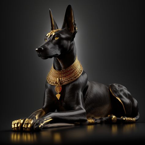 Egyptian Dog Art, Anubis Dog, Egyptian Dog, Egyptian Artwork, Egypt Concept Art, Basenji Dogs, Ancient Egypt Gods, Pharaoh Hound, Egyptian Beauty