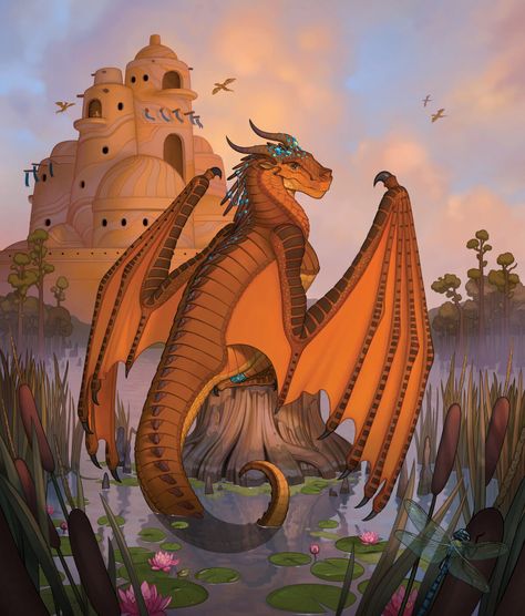 Dragon Art Wings Of Fire, Wings Of Fire Mudwings, Wings Of Fire Oc Art, Wof Oc Art, Mudwing Wings Of Fire, Wings Of Fire Drawings, Wings Of Fire Art, Wing Of Fire, Dragon World