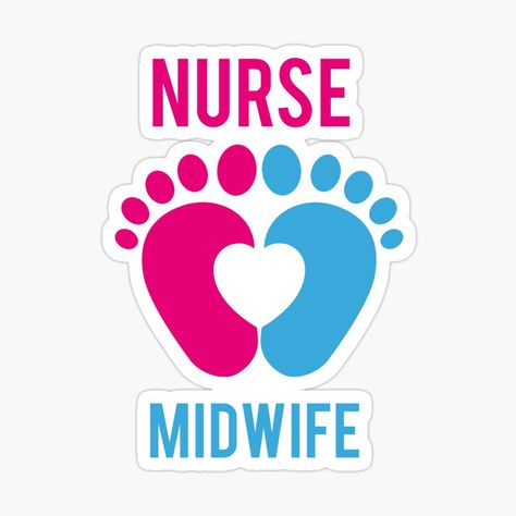 Get my art printed on awesome products. Support me at Redbubble #RBandME: https://www.redbubble.com/i/sticker/Nurse-midwife-by-Wideworld/51087784.JCQM3?asc=u Midwife Logo Design, Midwife Sticker, Midwife Logo, Becoming A Midwife, Certified Nurse Midwife, Nurse Midwife, I Love You Pictures, Logo Images, Some Ideas