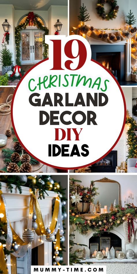 🎀 Step up your garland game this Christmas with our DIY decor ideas! Perfect for door frames, staircases, or even as unique gifts. 🎄 Dive into our article for all the festive details and make sure to save this pin for crafting time! Christmas Ball Garland Decorating Ideas, Garland Around Door Frame, Christmas Door Garland Diy, Xmas Ideas Diy, Ornament Garland Diy, Diy Christmas Garland Ideas, Garland Decor Ideas, Spooky Facts, Christmas Garland Decor