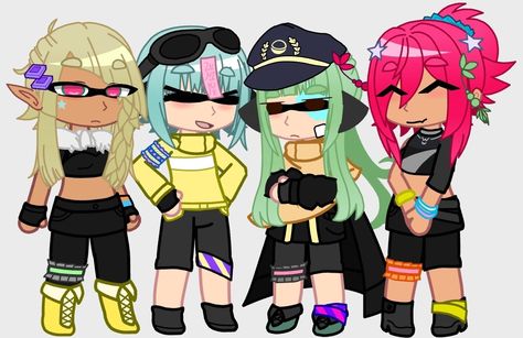 Splatoon  gacha Captain 3 X Agent 8, Splatoon 3, Splatoon, Gacha Club, Zelda Characters, Anime, Fictional Characters, Quick Saves