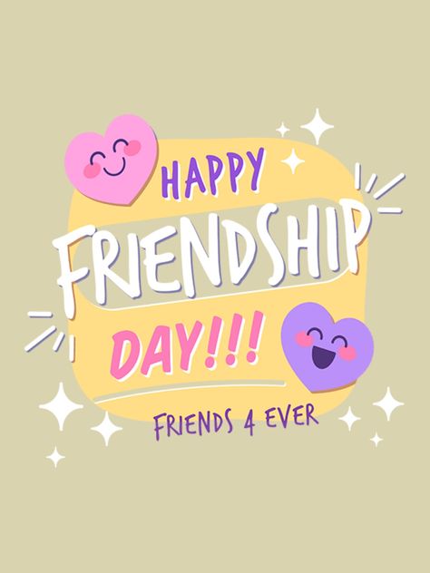 Friendship Day Asethic, Happy Friend Ship Day Images, Happy Friendship Day Sister, Friendship's Day Wishes, Friendship Day Stickers, Friendship Day Creative Ideas, Friendship Day Creative Post, Friendship Day Quotes Friends, Happy Friendship Day Best Friends