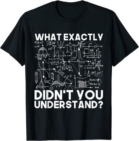 Math Shirt, Funny Science, Science Tshirts, Christmas T Shirt Design, Science Gifts, Science Humor, Mens Cotton T Shirts, Top Streetwear, Shirt Store