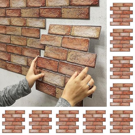 #parisphoto #homedesign #jeanfrancoisrauzier #buyartonline #buyartwork #homedecor #artlover Brick Wallpaper Living Room, Brick Wallpaper Bedroom, Brick Wall Kitchen, 3d Brick Wallpaper, 3d Simulation, Tile Furniture, 3d Wall Tiles, Kitchen Stickers, Wall Stickers Wallpaper