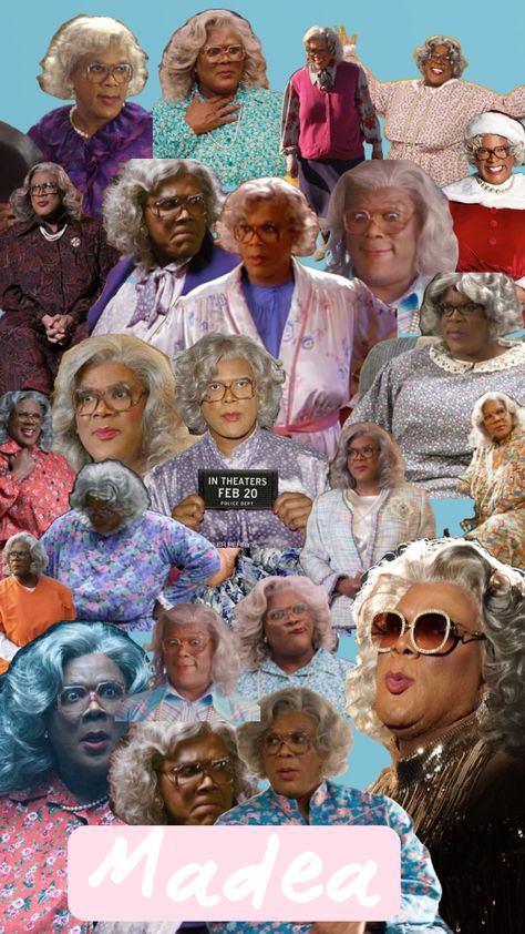 Madea Tyler Perry, I Love Being Black, Tyler Perry, Bojack Horseman, Phone Wallpaper Images, Funny Reaction Pictures, Funny Videos Clean, Scarlet Witch, Series Movies