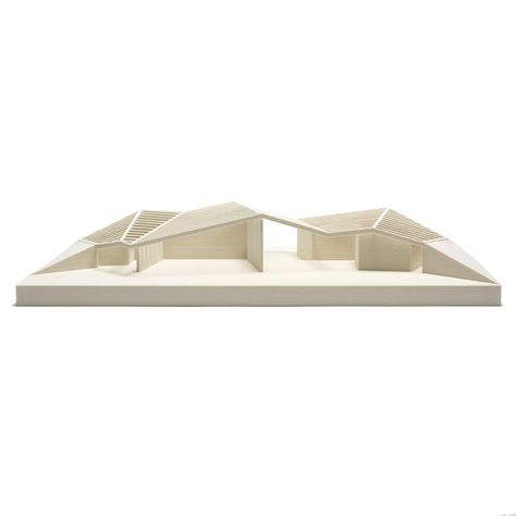 Mass Model, House Hawaii, Arch Inspiration, Folding Architecture, Architecture Models, Roof House, Conceptual Architecture, Architectural Model, Arch Model