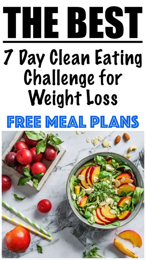 Clean Eating Plan 7 Day, 10 Day Clean Eating Challenge, 7 Day Clean Eating Challenge, 30 Day Clean Eating Meal Plan, 7 Day Detox Meal Plan, Free Clean Eating Meal Plan, Veggie Meal Plan, 30 Day Clean Eating Challenge, Family Meal Planning Healthy