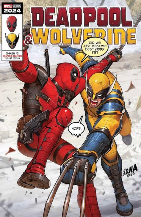 Here's a Collection of DEADPOOL & WOLVERINE Comic Book Variant Covers — GeekTyrant Deadpool Pop, Wolverine Poster, Xman Marvel, Deadpool X Wolverine, Wolverine And Deadpool, Wolverine Deadpool, Deadpool Art, Wolverine Comic, Posters For My Room