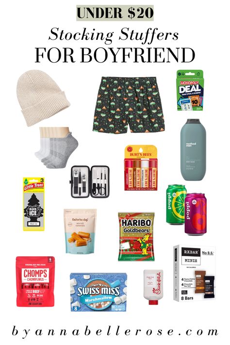 15 Cheap Stocking Stuffers for Boyfriend That He’ll Actually Use (and Love!) | boyfriend christmas gift ideas, boyfriend stocking stuffers, stocking stuffers for him, bf gift ideas, boyfriend gifts, mens stocking stuffers, gift guide for him, christmas gifts for him, cheap stocking stuffers for boyfriend, easy stocking stuffers for boyfriend, small stocking stuffers for boyfriend. Stocking Stuffers For Boyfriend, Cheap Gifts For Boyfriend, Easy Stocking Stuffers, Mens Stocking Stuffers, Small Stocking Stuffers, Ideas For My Boyfriend, Boyfriend Stocking Stuffers, Stocking Stuffers For Him