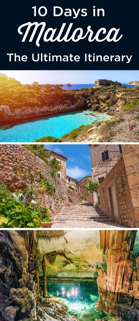 10 Days in Mallorca | The ultimate Itinerary + Tips | 2023 Mallorca Itinerary, Boat Party, Natural Park, Majorca, Most Beautiful Beaches, Turquoise Water, Boat Trips, Travel Itinerary, Travel Guides