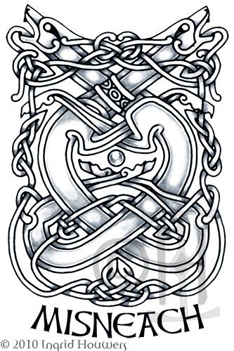 Misneach - Courage by Illahie.deviantart.com on @deviantART Norse Knotwork, Celtic Animals, Tattoo Lion, Tooling Patterns, Nordic Tattoo, Celtic Patterns, 3d Tattoo, Celtic Knotwork, Free Stencils